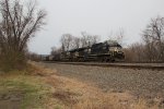 NS 4351 leads train 590 East